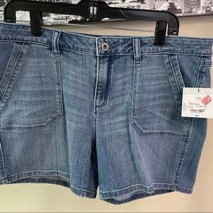 Soft Denim Shorts by Liz Clairborne